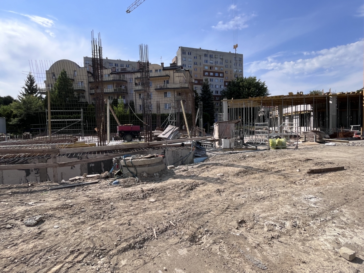 Budowa Capital Towers Residence przy skrzyżowaniu ulic Lenartowicza i Podpromie [SIERPIEŃ 2023]